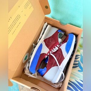 Nike Daybreak in Red, Blue, and White